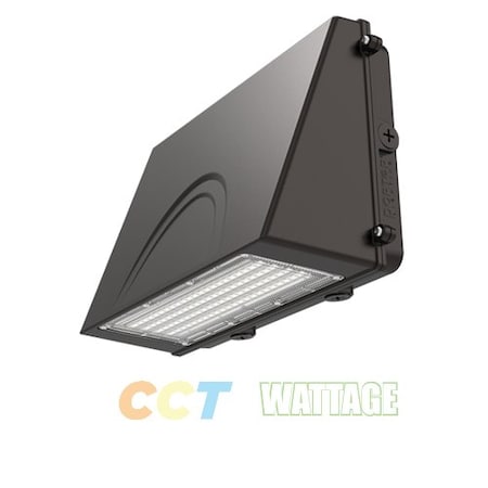 Architectural Full Cut-Off Wall Pack, CCT And Wattage Selector, Photocell Sensor Included